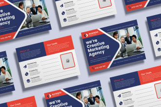 design postcard, rack card, dl flyer, door hanger