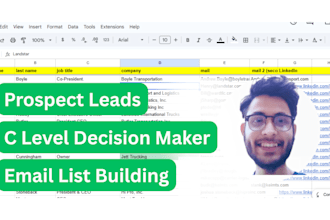 build email list b2b linkedin sales navigator