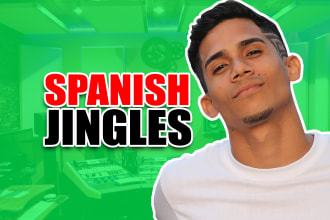 produce a jingle in spanish in 24 hours for your brand