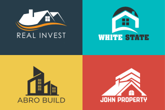 do construction, real estate logo design