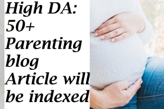 publish your guest post on my parenting blog da 50
