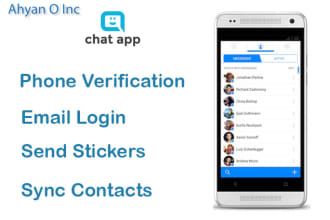 give readymade android chatting app like facebook messenger