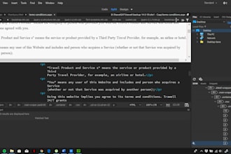 replace text, images and links on your website