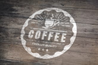 design a vintage or retro 3d logo
