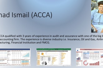 prepare financial ratio analysis and trend analysis