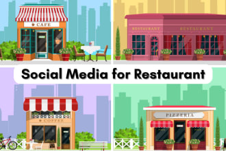 manage social media of your restaurant