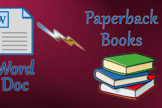 format your book for print publishing