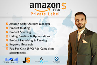 be your amazon fba expert and consultant