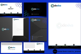 design letterhead, business card, stationary or company branding