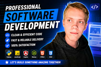 build professional web platforms and applications