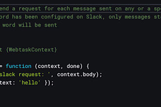 create lambda function or microservice