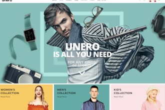 design clothing fashion shopify website, shopify store