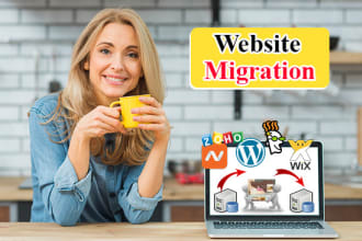 do all website migration like wordpress,wix etc