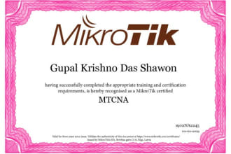 do mikrotik router full configuration certified from mikrotik