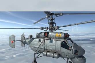 create 3d model and environment for game, animation 3d print