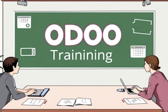 serve as your techno functional trainer for odoo erp