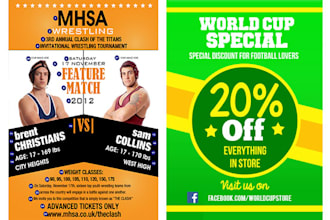 create a high quality an attractive flyer