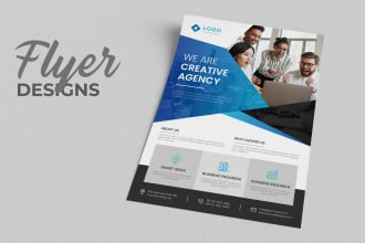 design a professional flyer, or brochure for your business