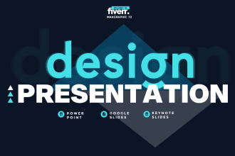 design a powerpoint presentation, pitch deck, google slides