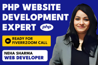 do PHP website development php laravel web application as PHP laravel developer