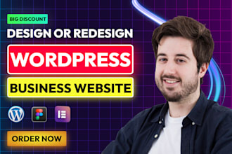 create pro business, consulting or services website in wordpress using elementor