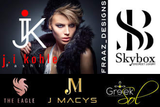 design modern fashion logo with copyrights in 24 hours
