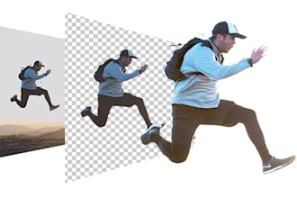 crop,remove and blur the background