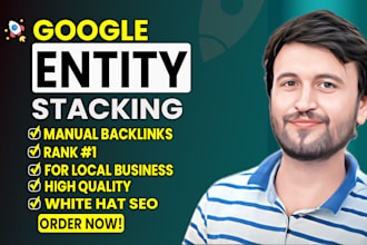 do google entity stacking with white SEO quality backlinks