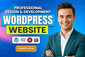 design, redesign, or fix a wordpress website