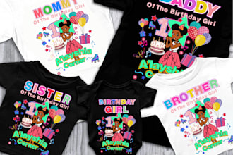 design tshirt as you want  custom printable designs