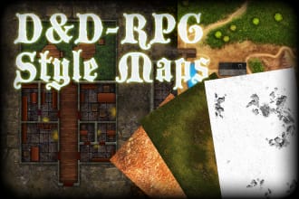 create dnd and rpg map and tiles