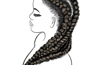 draw black and white illustrations