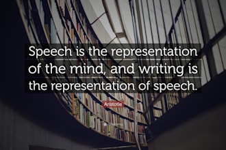 write you an attention grabbing speech