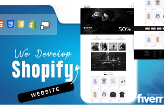 create a powerful shopify ecommerce site in 48 hours to help you sell more