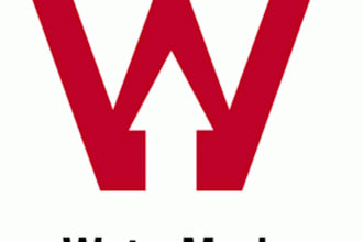 add watermark to your 100 Photos or Images