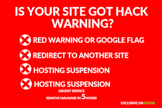 remove malware from hacked wordpress within 24hours