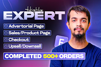 clone any funnelish advertorial page or listicle page as funnelish expert
