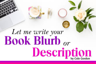 write a captivating blurb for your fiction book