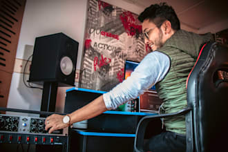 do professional music mixing with analog gear and mastering