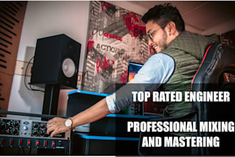 do professional music mixing with analog gear and mastering