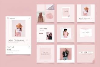 create custom social media designs for women entrepreneurs
