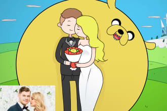 draw you in adventure time style