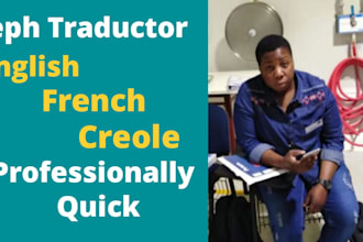 translate between english,french,creole and spanish