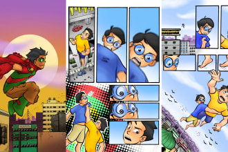 do digital cartoons and comic art