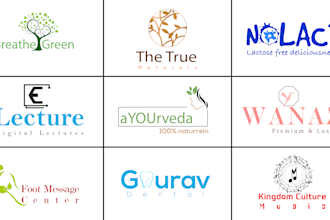 do unique  minimalist business logo design for you