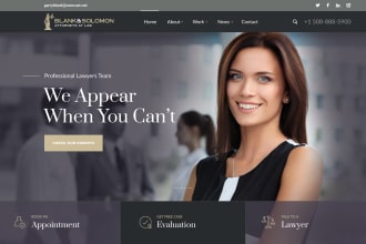 design website, landing page for your business