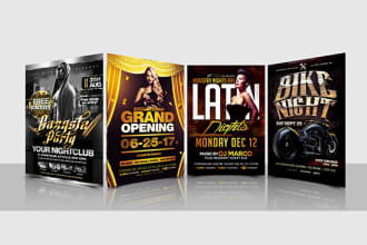 do eye catching flyers and banners for service or product