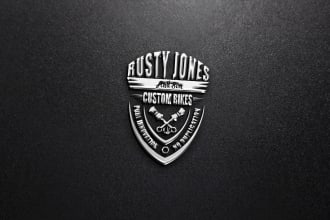 do a professional, unique and simplicity 3d mockup logo