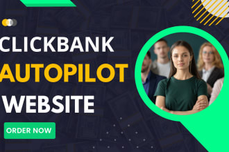 create an autopilot clickbank affiliate website