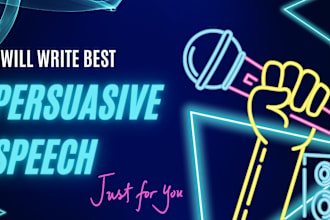 write your perfect persuasive speech for any situation